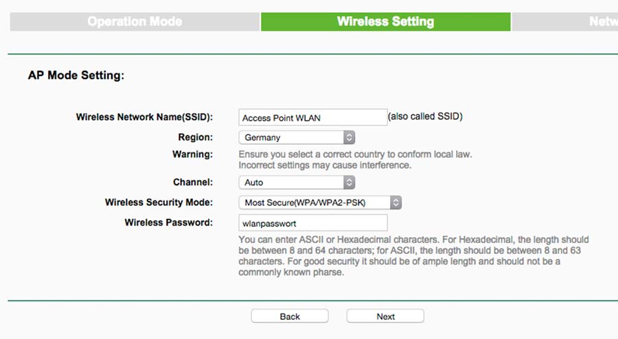 sorglosinternet Erweiterung TP-Link TL-WA801nd Access Point - Schritt 3